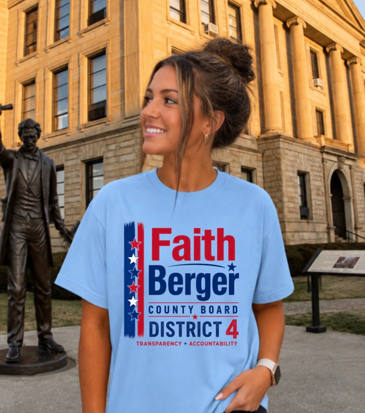 Faith Berger Campaign Tshirts