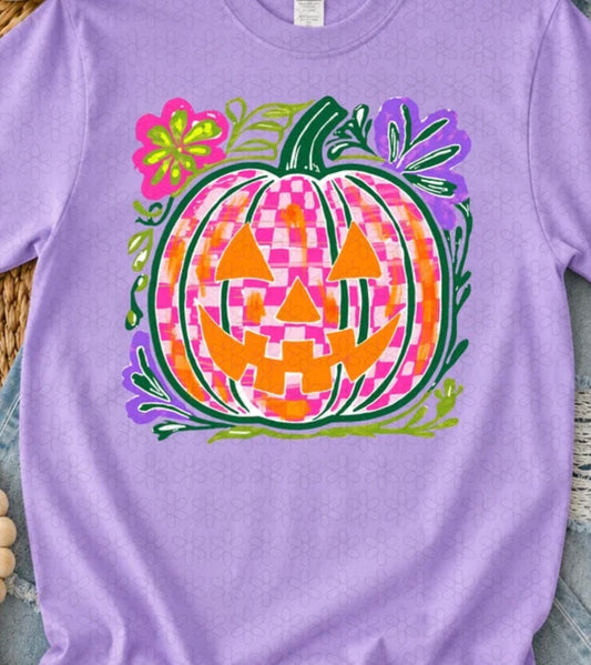 Preppy Jack-O-Lantern