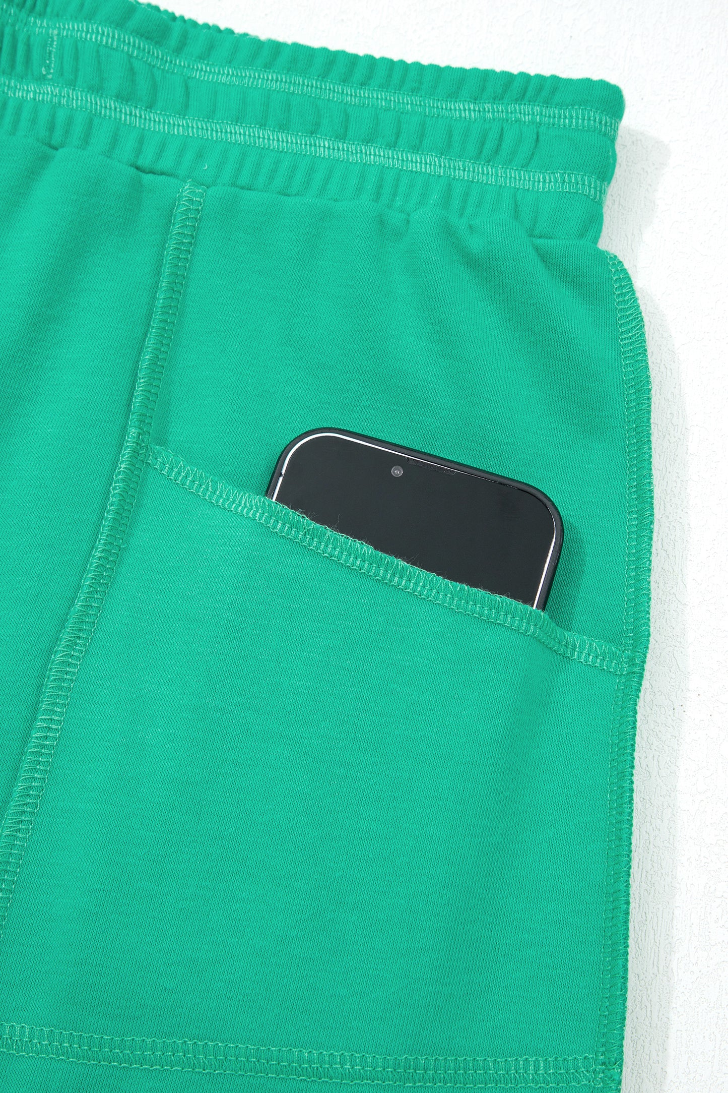 Racing Red Drop Shoulder Boxy Tee and Barrel Pants Set