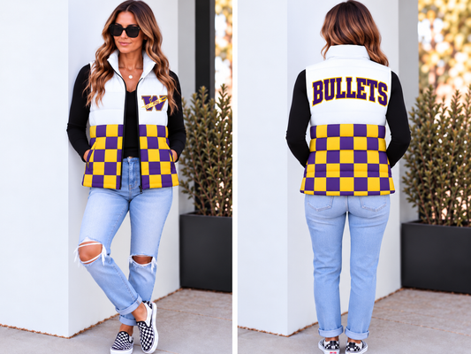 Williamsville Bullets Puffer Vest