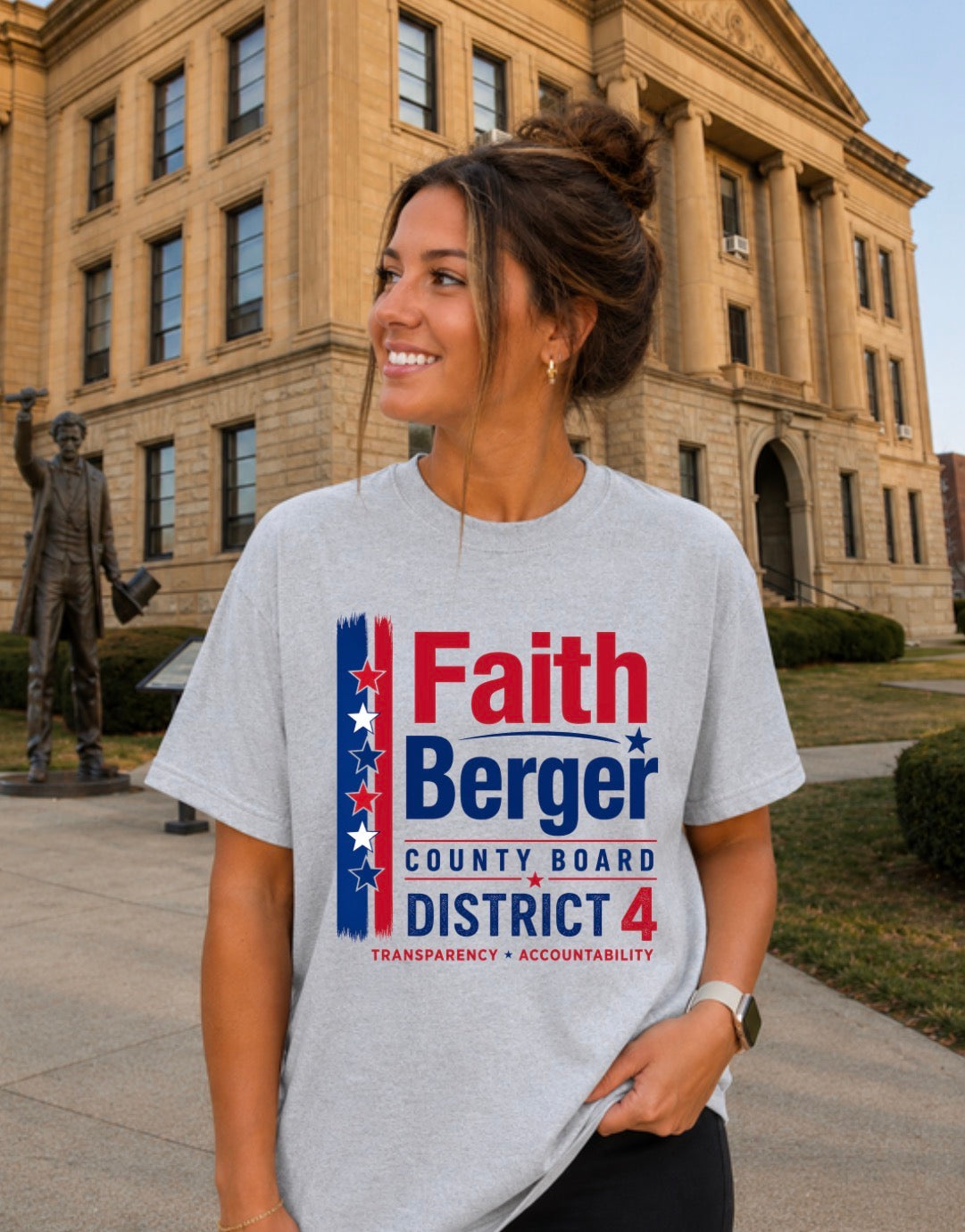 Faith Berger Campaign Tshirts