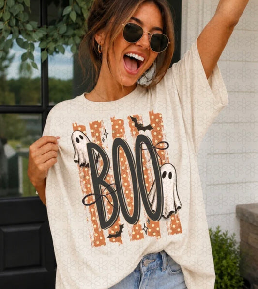 BOO! stripes & polka
