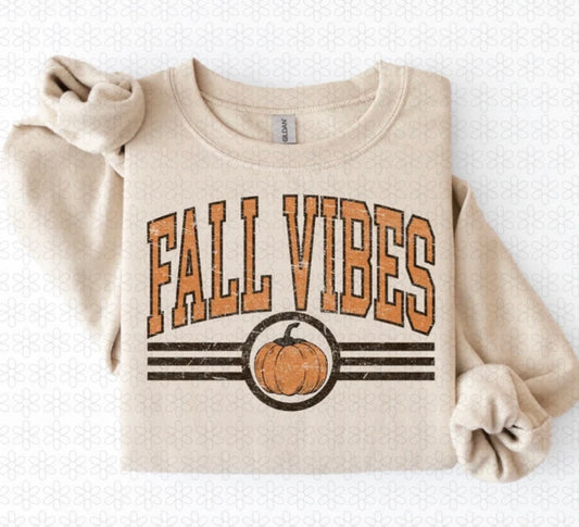 Fall Vibes Distressed