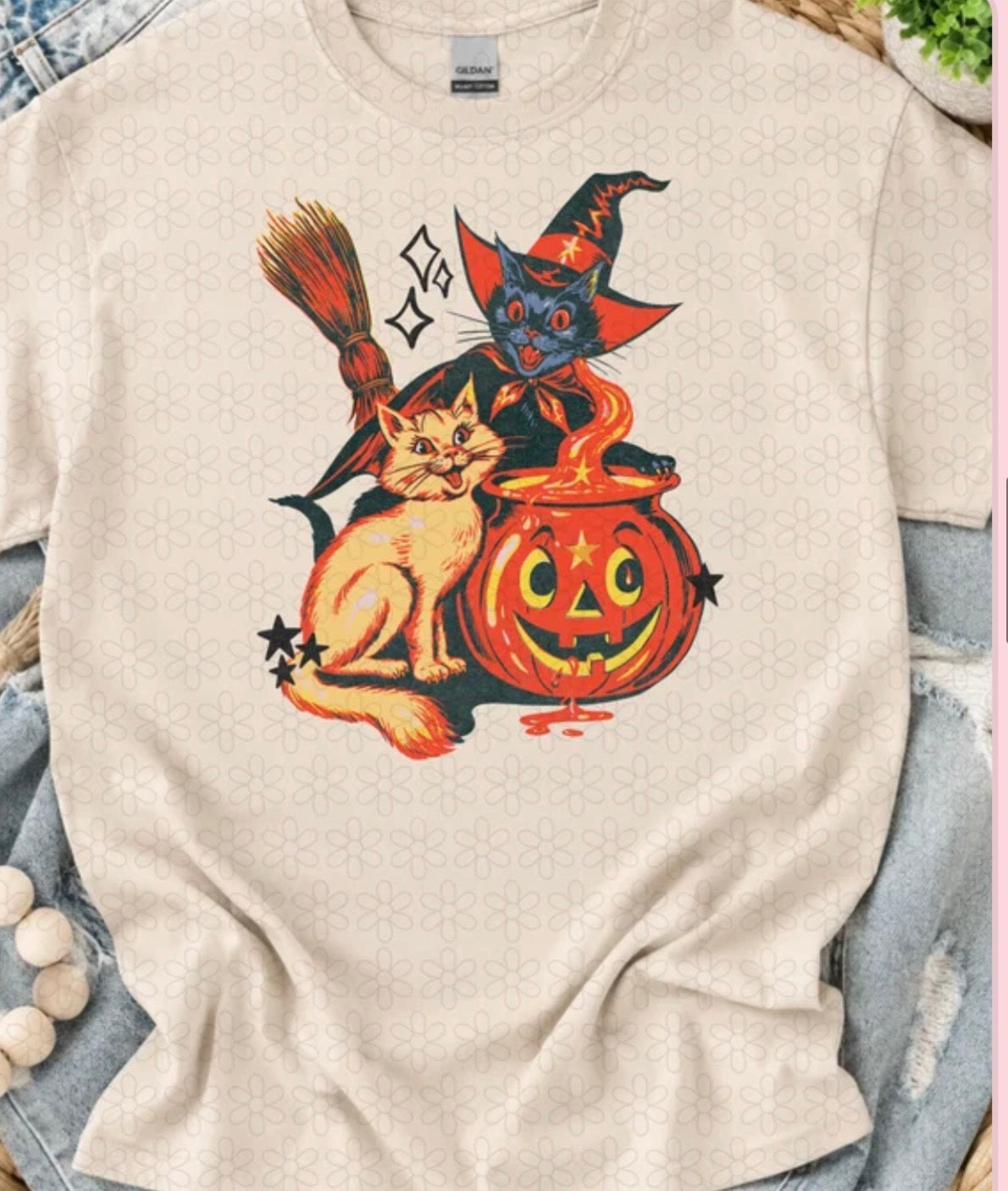 Vintage Spooky Cats