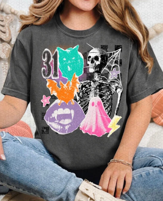 Girly Halloween Collage