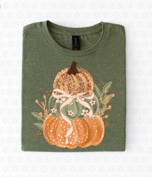 Stacked Pumpkins