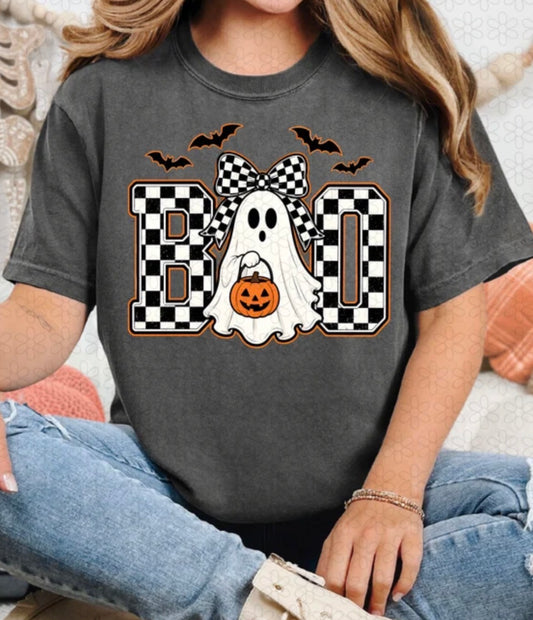 Boo 👻 Checkered