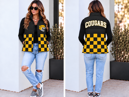 IC Cougars Puffer Vest