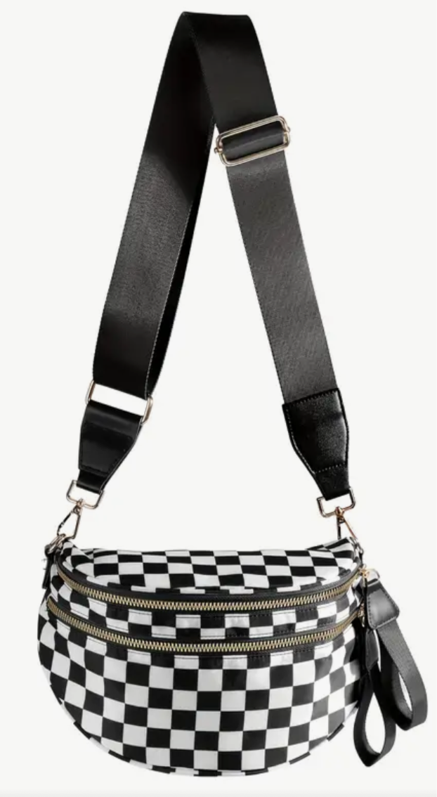 Checkered Bum Bag