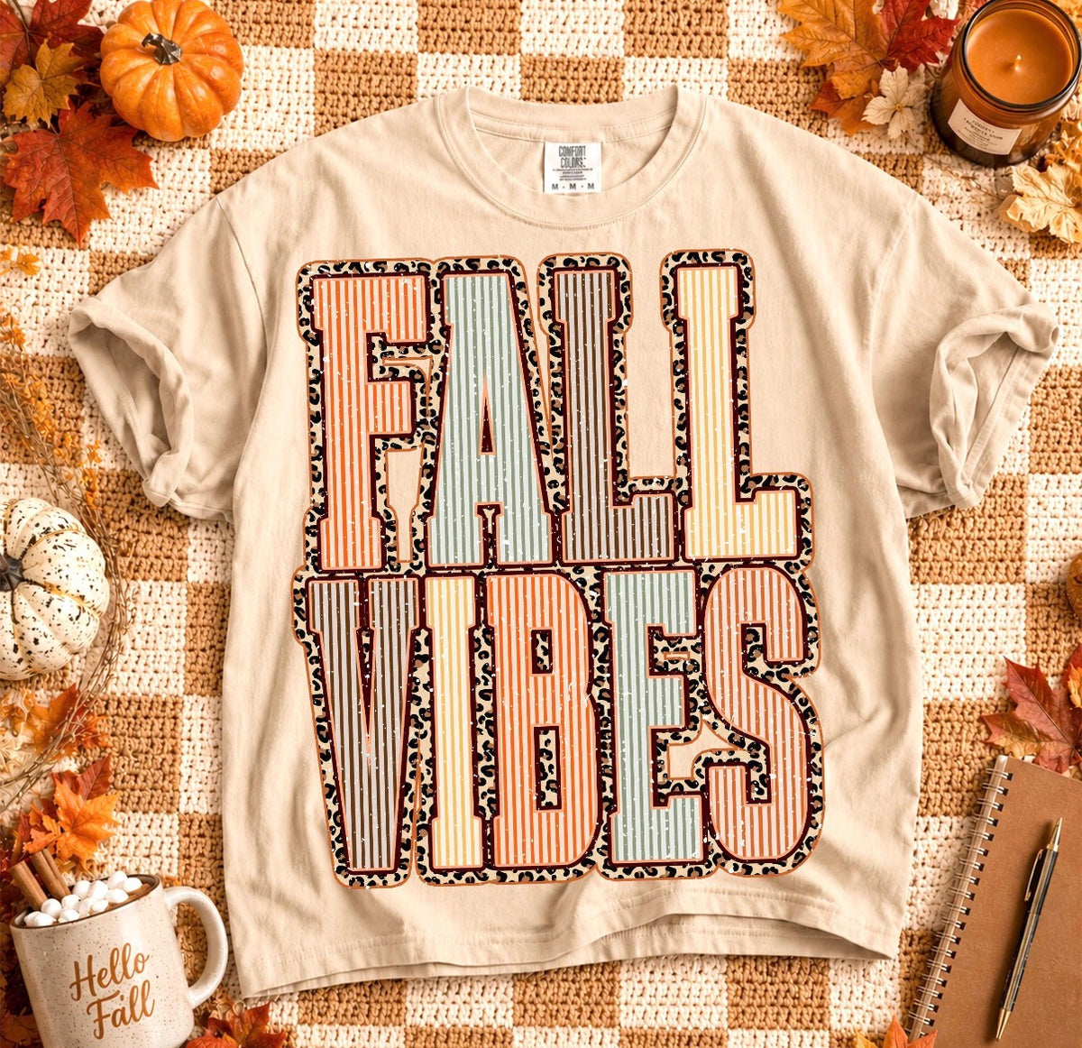 Fall Vibes Cheetah Print