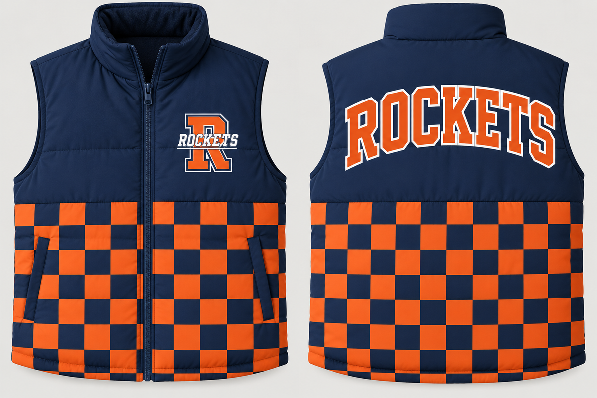 Rochester Rockets Puffer Vest