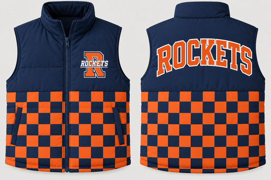 Rochester Rockets Puffer Vest