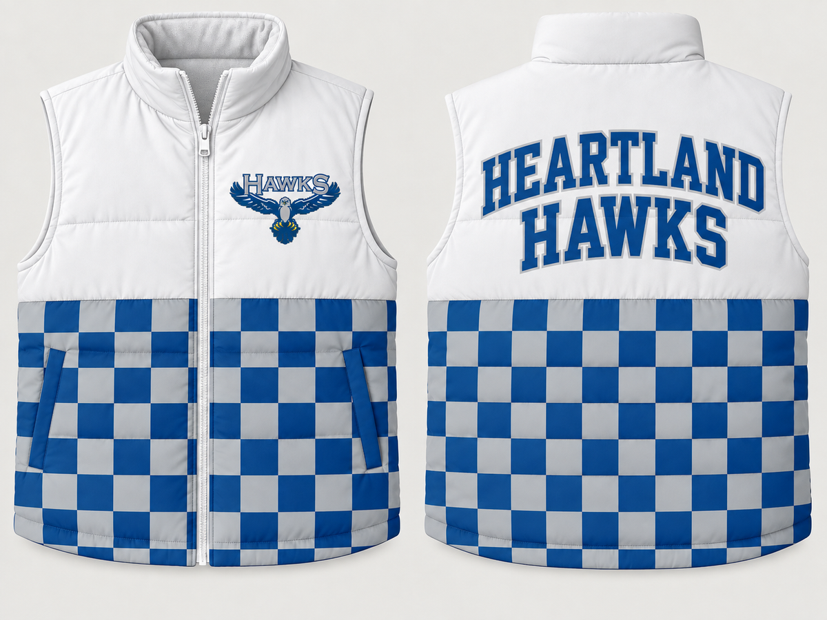 Heartland Hawks Puffer Vest
