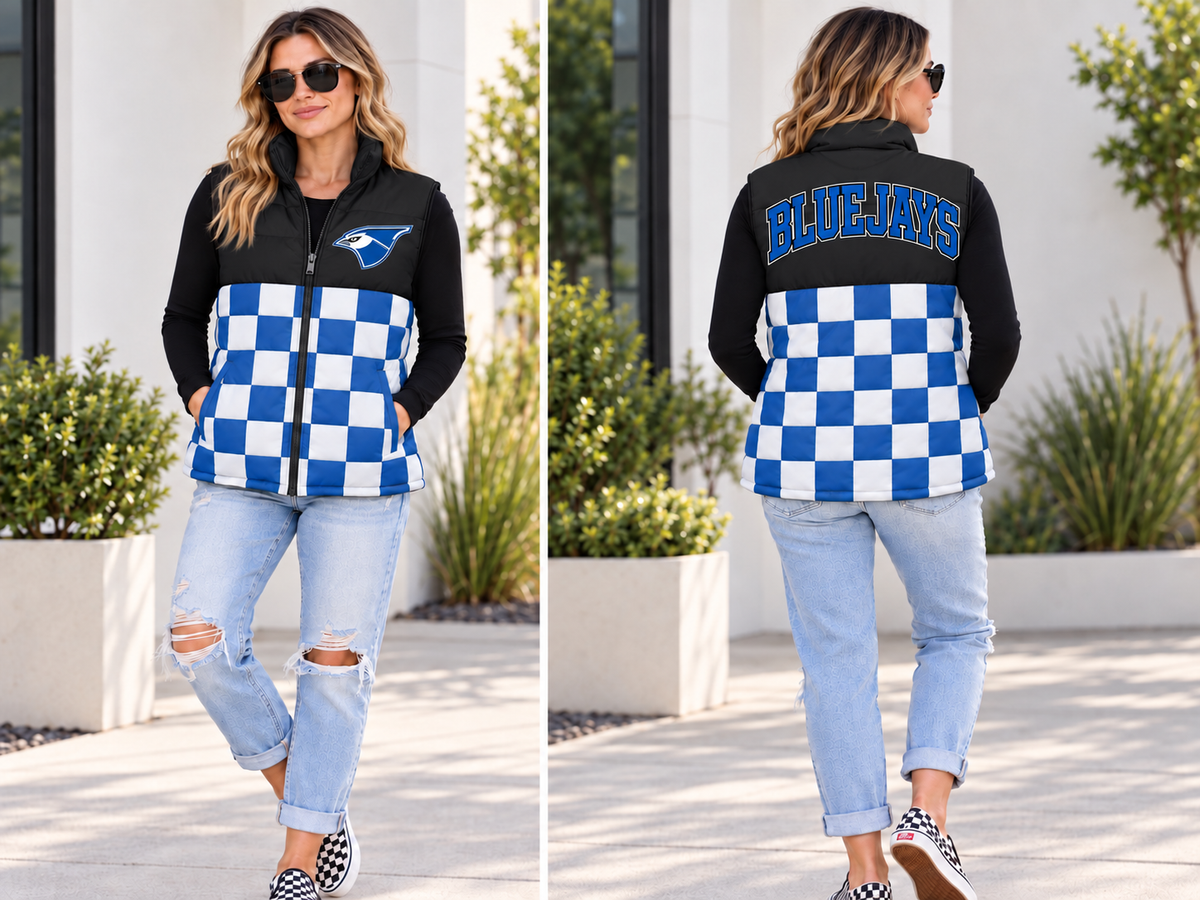 Porta Bluejays Puffer Vest
