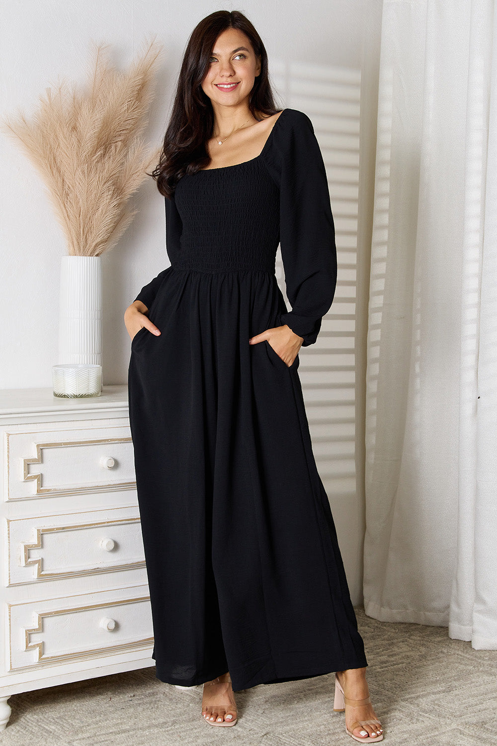 Adele Long Sleeve Jumpsuit